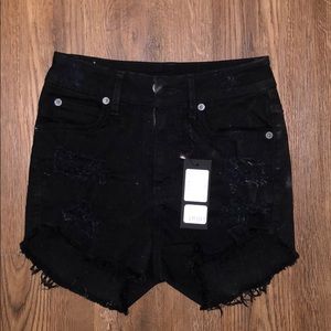 Size 23 Carmar black shorts
